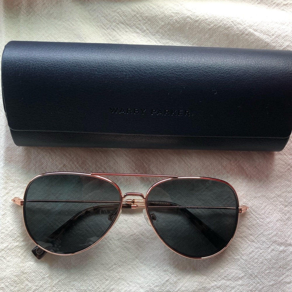 Warby Parker - Raider Wide in Rose Gold